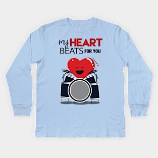 Heartbeat Kids Long Sleeve T-Shirt